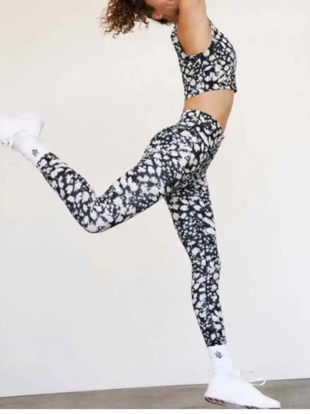 Free People FP movement floral leggings size M